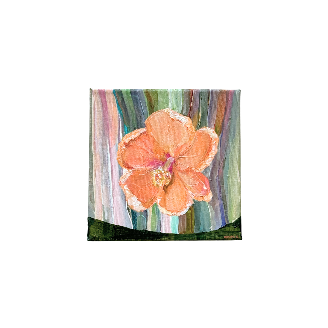 Studio Sale - 'Hibiscus On Cloth'