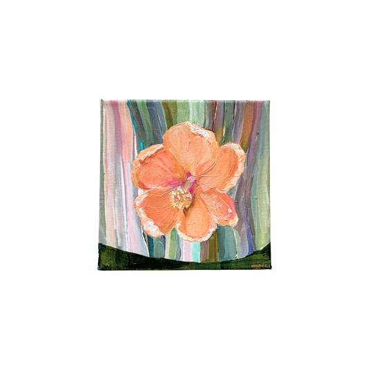 Studio Sale - 'Hibiscus On Cloth'